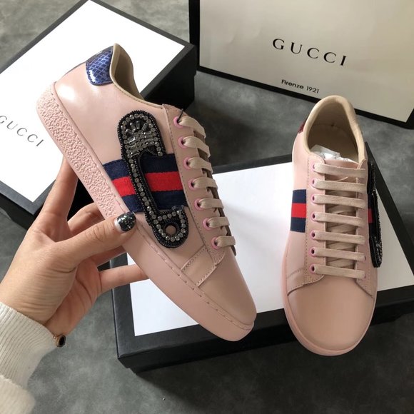 NEWGucci leather casual shoes for women main image 2